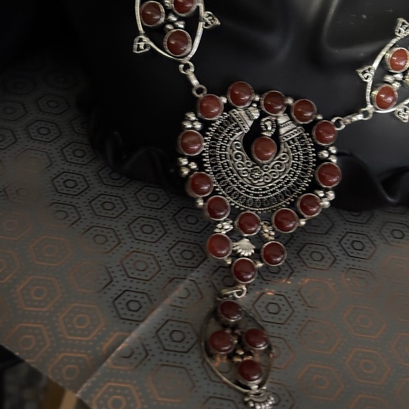 NEW HANDCRAFTED CARNELIAN NECKLACE - Picture 6 of 11